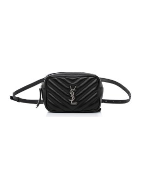 Saint Laurent Lou Quilted Leather Belt Bag