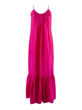 Kalita Brigitte Habotai Silk Maxi Dress