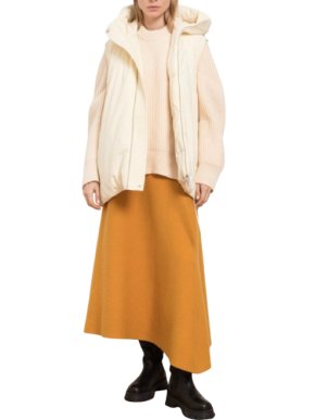 Jil Sander Vanilla Down Padded Gilet 1