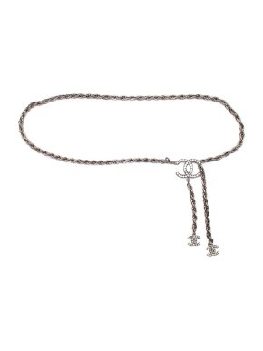 Chanel Silver CC Chain Belt/Necklace