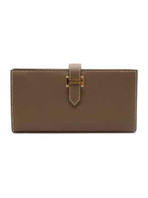 Hermes Tan Wallet