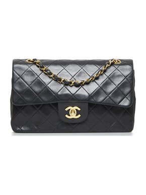 Chanel Lambskin Quilted Small Double Flap Bag