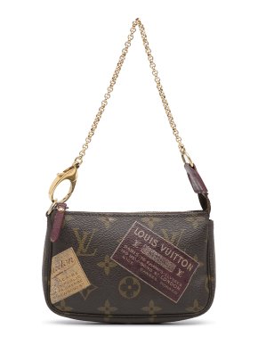 Louis Vuitton Monogram Stamps Mini Pochette Accessoires