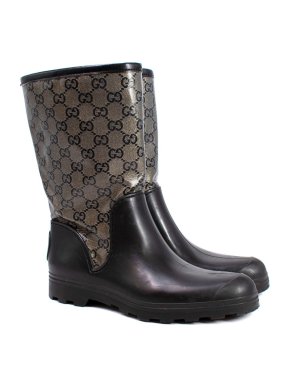 Gucci 'GG' Monogram Wellington Boots