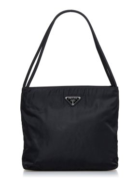 Prada Black Tessuto Tote Bag