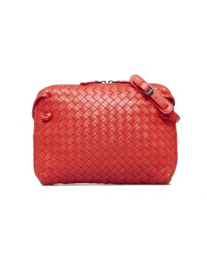Bottega Veneta Nappa Intrecciato Nodini Crossbody Bag