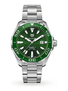 TAG Heuer Green Aquaracer 43mm Calibre 5 Automatic Men's Watch