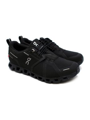 On Running Cloud 5 Waterproof Black Trainers