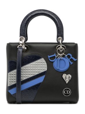 Patchwork Lambskin Medium Lady Dior Bag