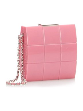 Chanel Lucite Minaudiere Perspex Clutch Bag