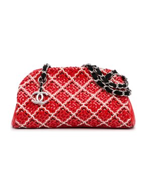 Chanel Just Mademoiselle Stitch Shoulder Bag