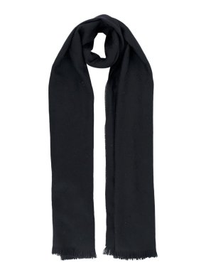 Gucci Black Wool GG Monogram Scarf 180 x 50cm
