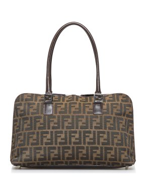 Fendi Zucca Canvas Tote Bag