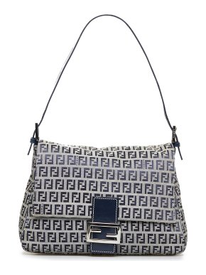 Fendi Zucchino Mamma Forever Baguette Bag