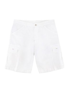 Loro Piana White Cotton & Linen  Shorts