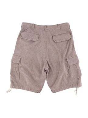 Brunello Cucinelli Beige Cotton Cargo Shorts