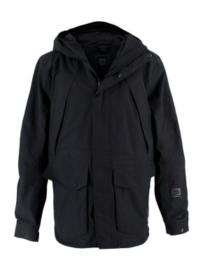 66 North Tvioddi Black Gore-Tex Parka Jacket
