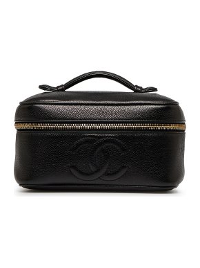 Chanel Caviar CC Vanity Bag