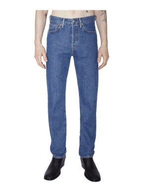 Acne 1996 Trash Dark Blue Straight Leg Jeans