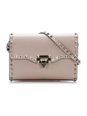 Valentino Garavani Rockstud Flap Crossbody Bag