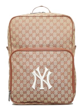 Gucci GG Supreme Canvas NY Yankees Backpack