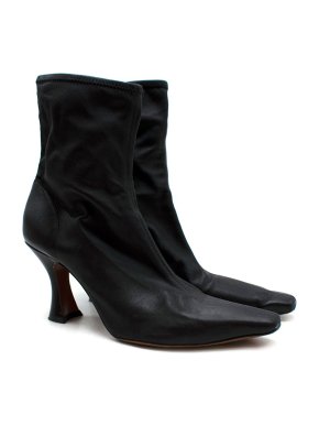 Neous Ran Stretch Leather Ankle Boots