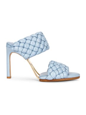 Bottega Veneta Lido Woven Padded Mule Sandals