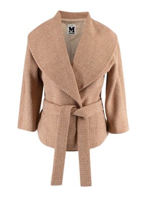 M Missoni Tweed Belted Jacket