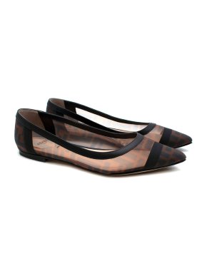 Fendi Mesh Colibri Flats