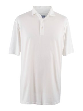 Fedeli White Short Sleeve Polo Shirt