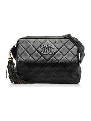 Chanel CC Matelasse Tassel Crossbody Bag