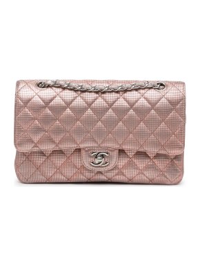 Chanel Medium Classic Pixel Effect Double Flap