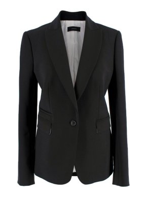 Joseph Black Single Breasted Earl Blazer