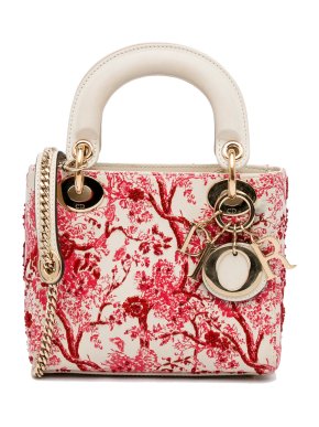 Mini Floral Toile de Jouy Lady Dior Bag