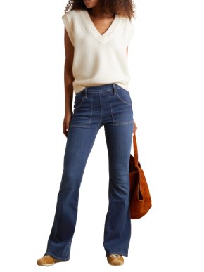 Frame Le Flare de Francoise mid-rise flared jeans