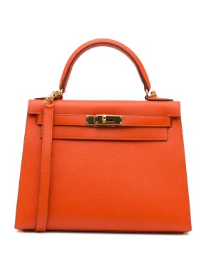 Hermes Orange Epsom Kelly 28 GHW