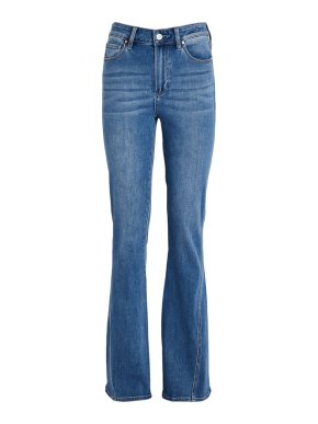 Paige Laurel Canyon Mid Rise Boot Cut Jeans