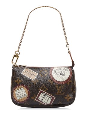 Louis Vuitton Limited Edition Monogram Patch Mini Pochette Accessoires