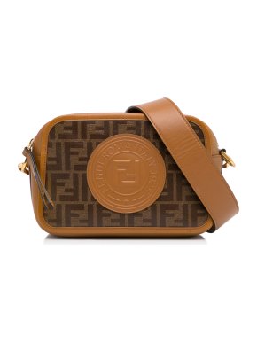 Fendi FF Logo Zucca Crossbody Bag