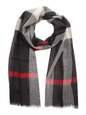 Burberry Large Check Lightweight Shawl