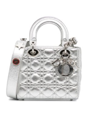 Small Silver My ABCDior Lady Dior Bag
