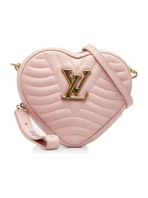 Louis Vuitton Pink New Wave Heart Crossbody Bag