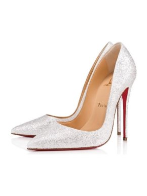 Christian Louboutin Glitter Givre So Kate 120mm Pumps