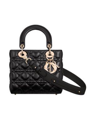 Small Lambskin Cannage Lady Dior My ABCDior Bag