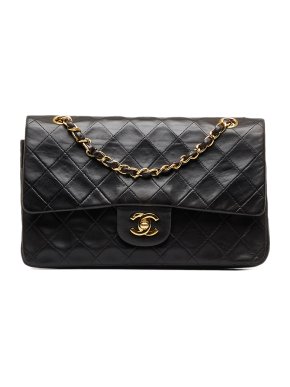 Chanel Vintage Classic Lambskin Double Flap Bag