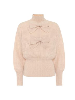 Zimmermann Blush Pink Resistance Mohair Blend Jumper