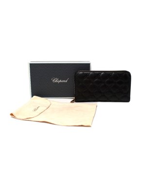 Chopard Black Quilted Leather Imperiale Wallet