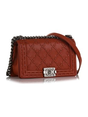 Chanel Medium Boy Large Stitch Crossbody Bag
