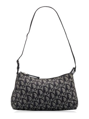Dior Vintage Oblique Baguette Shoulder Bag