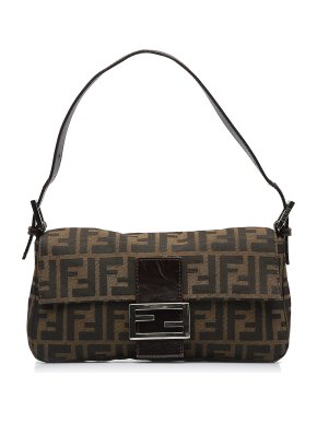 Fendi FF Zucca Baguette Shoulder Bag